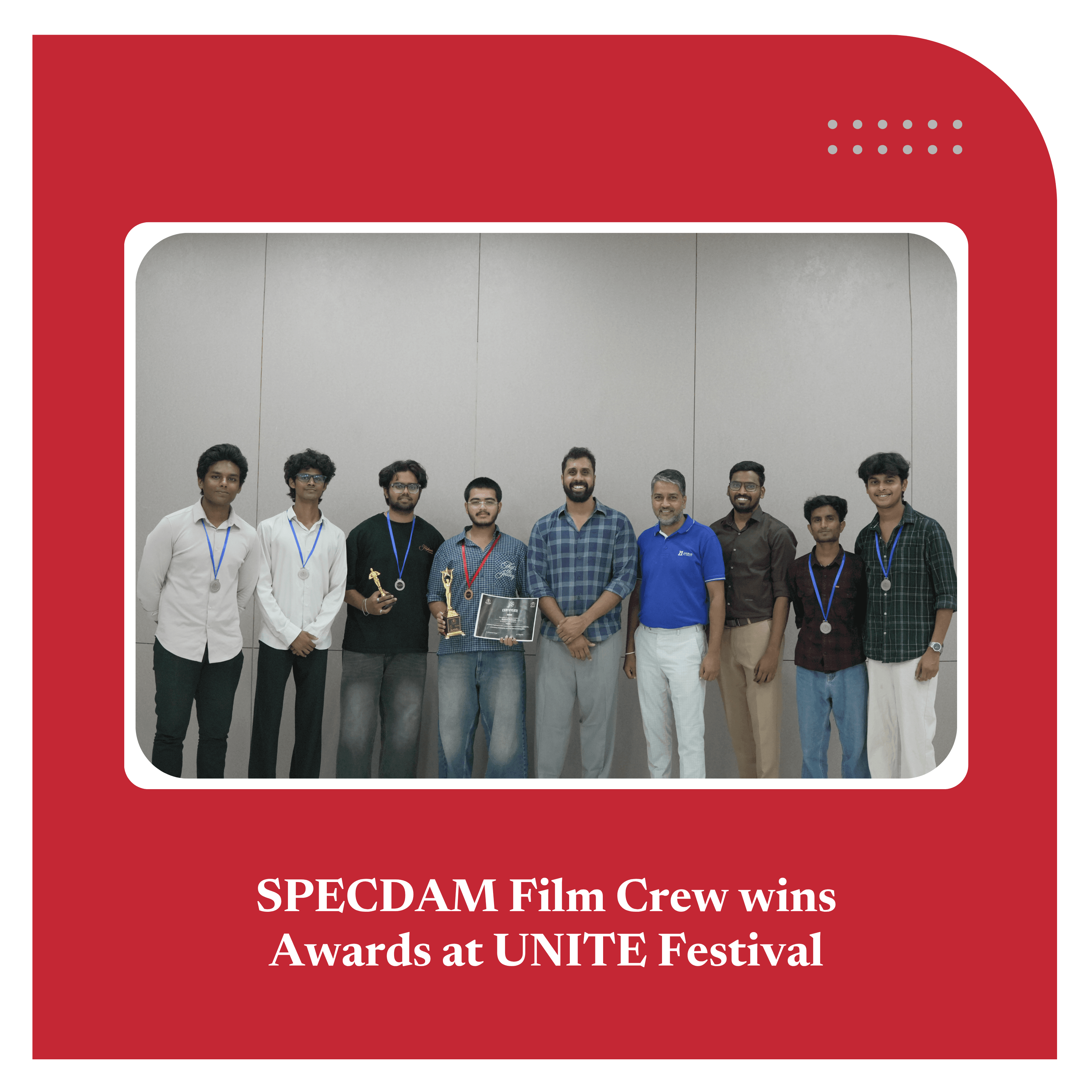 Runner-Up Best Short Film & Best Editor Award at UNITE National Film Festival