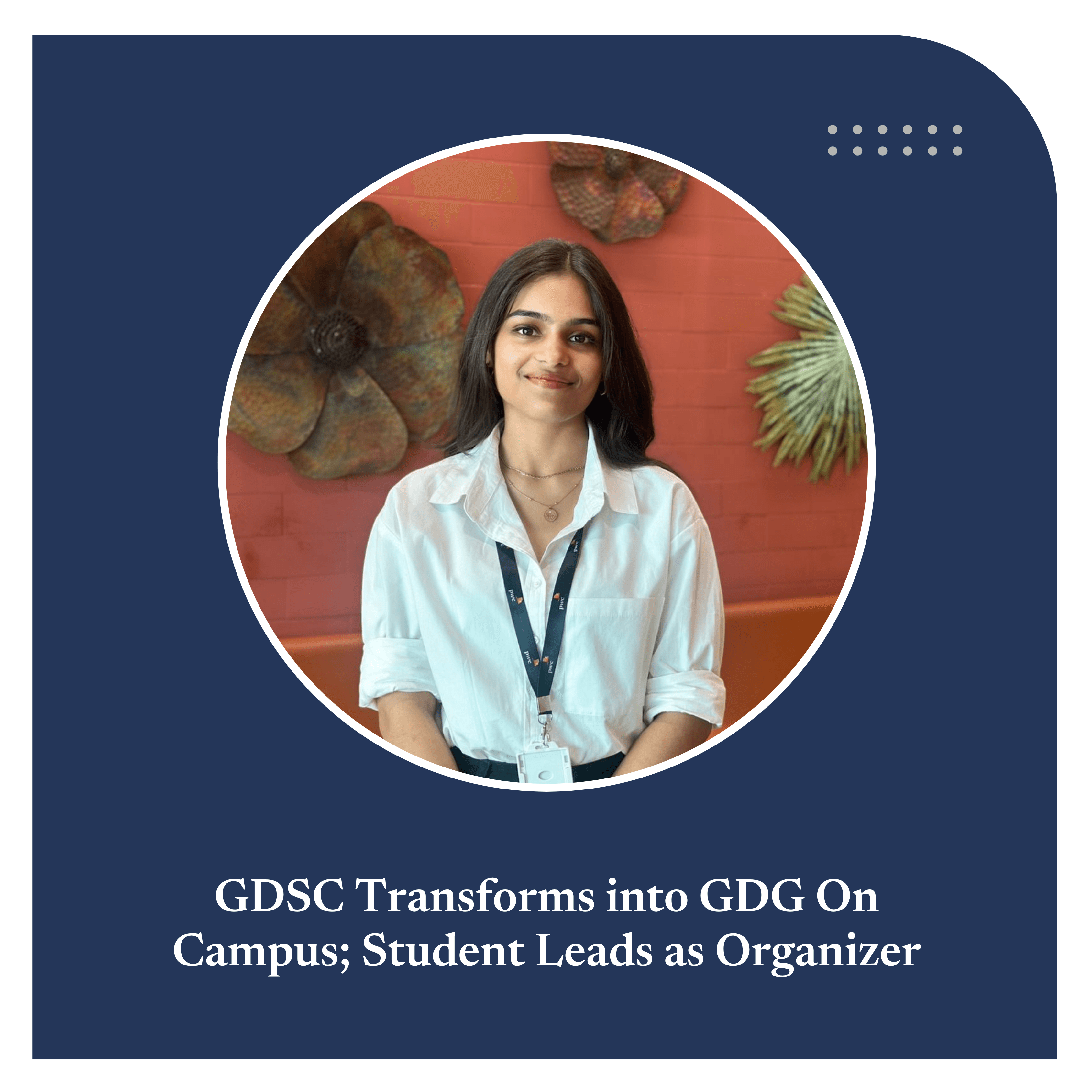 GDG On Campus 2025–26 – Student Selected as Organizer