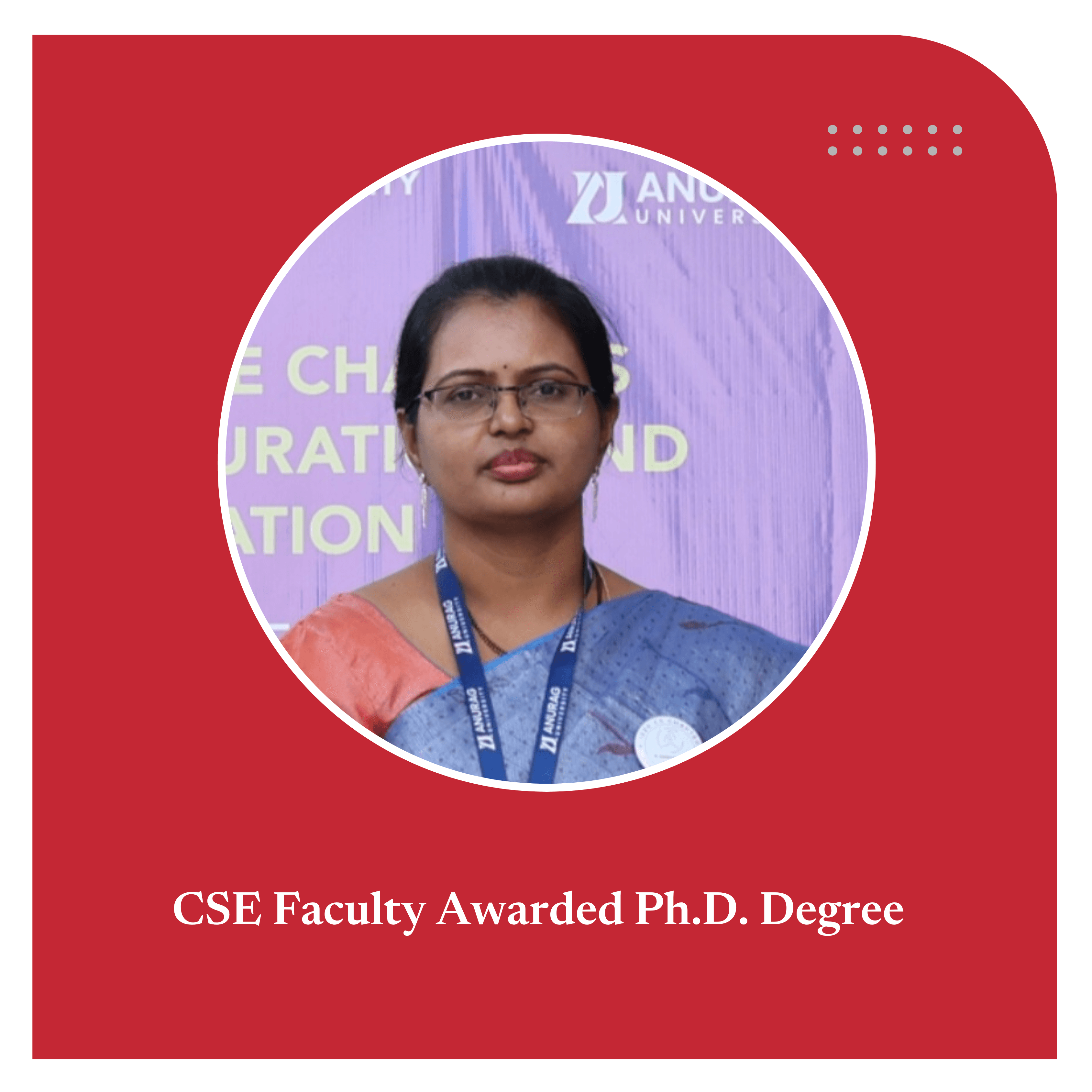CSE Faculty Awarded Ph.D. Degree
