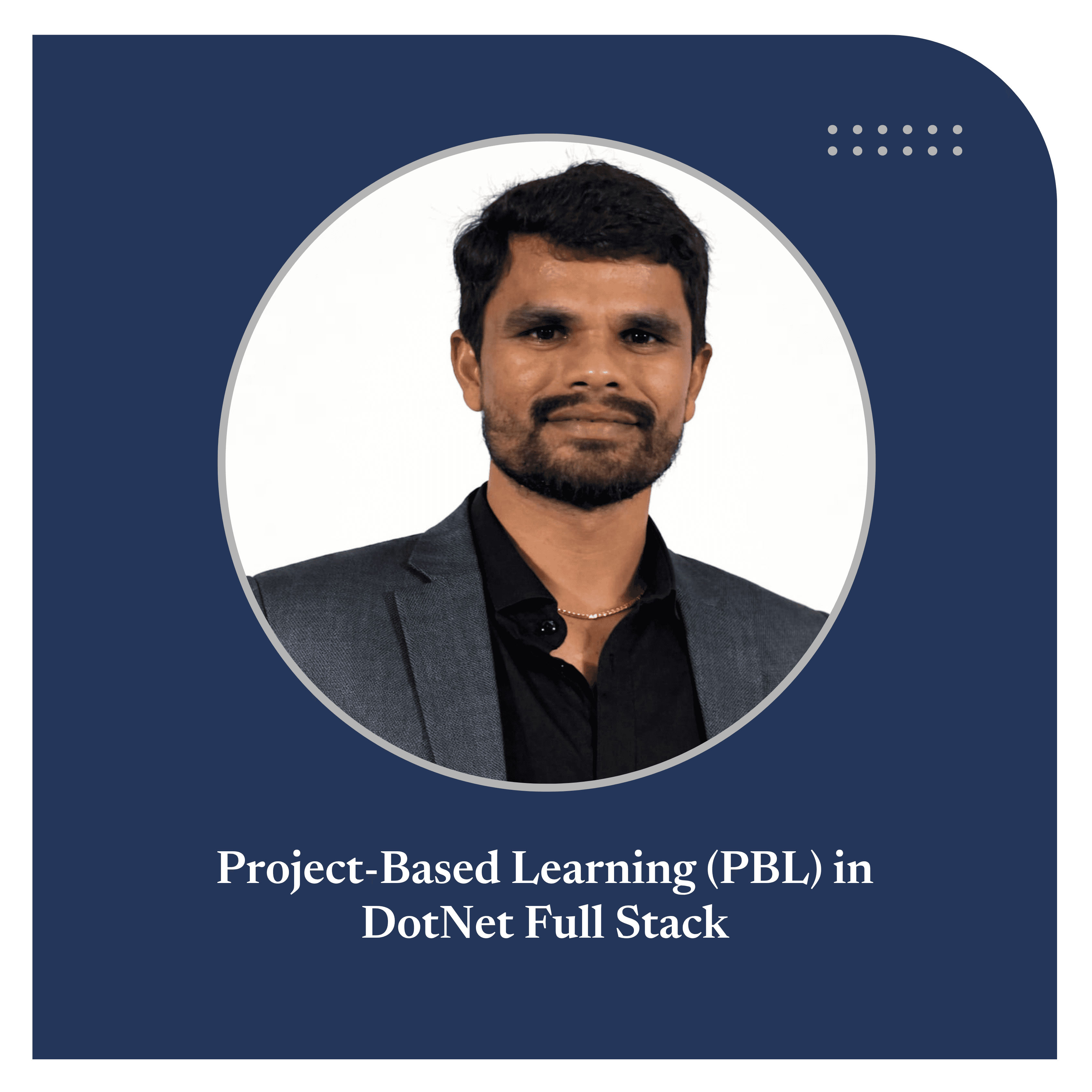 Faculty Recognized as Wipro-Certified PBL Mentor in DotNet Full Stack