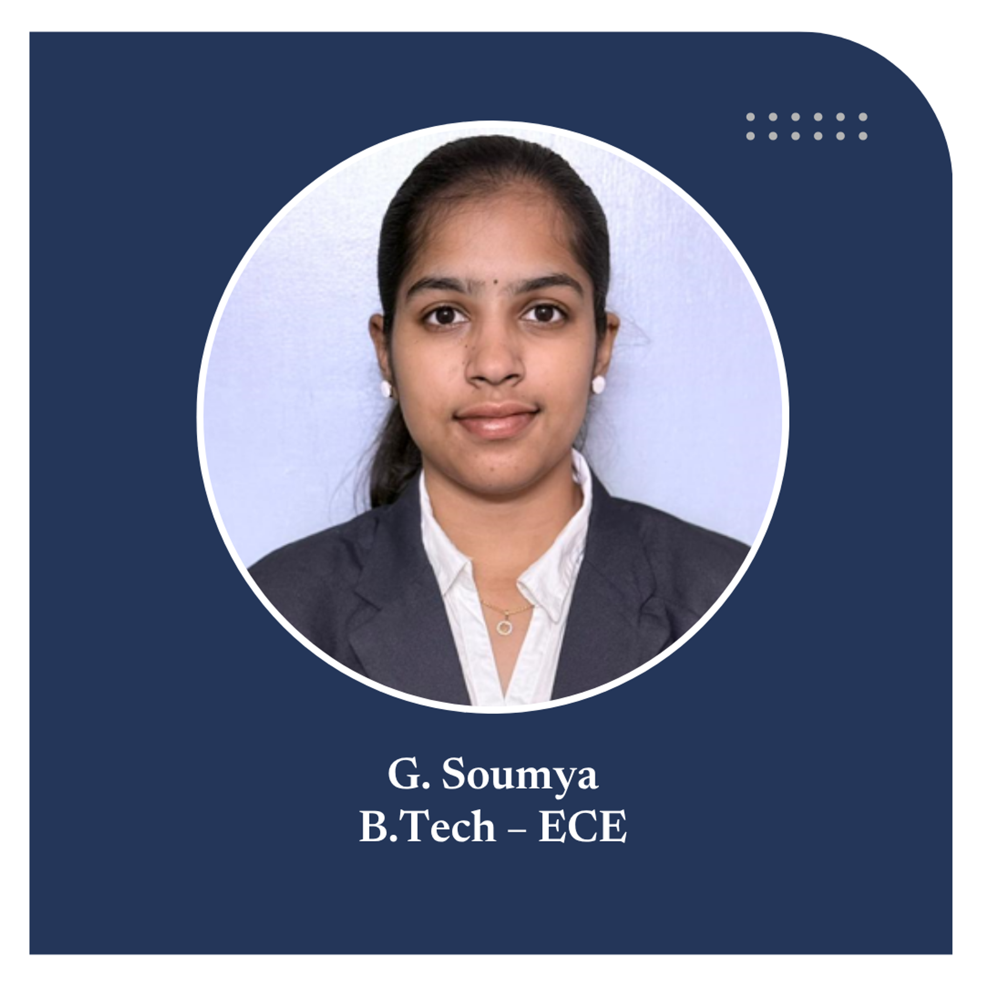 ECE Student Placed at Fujitsu